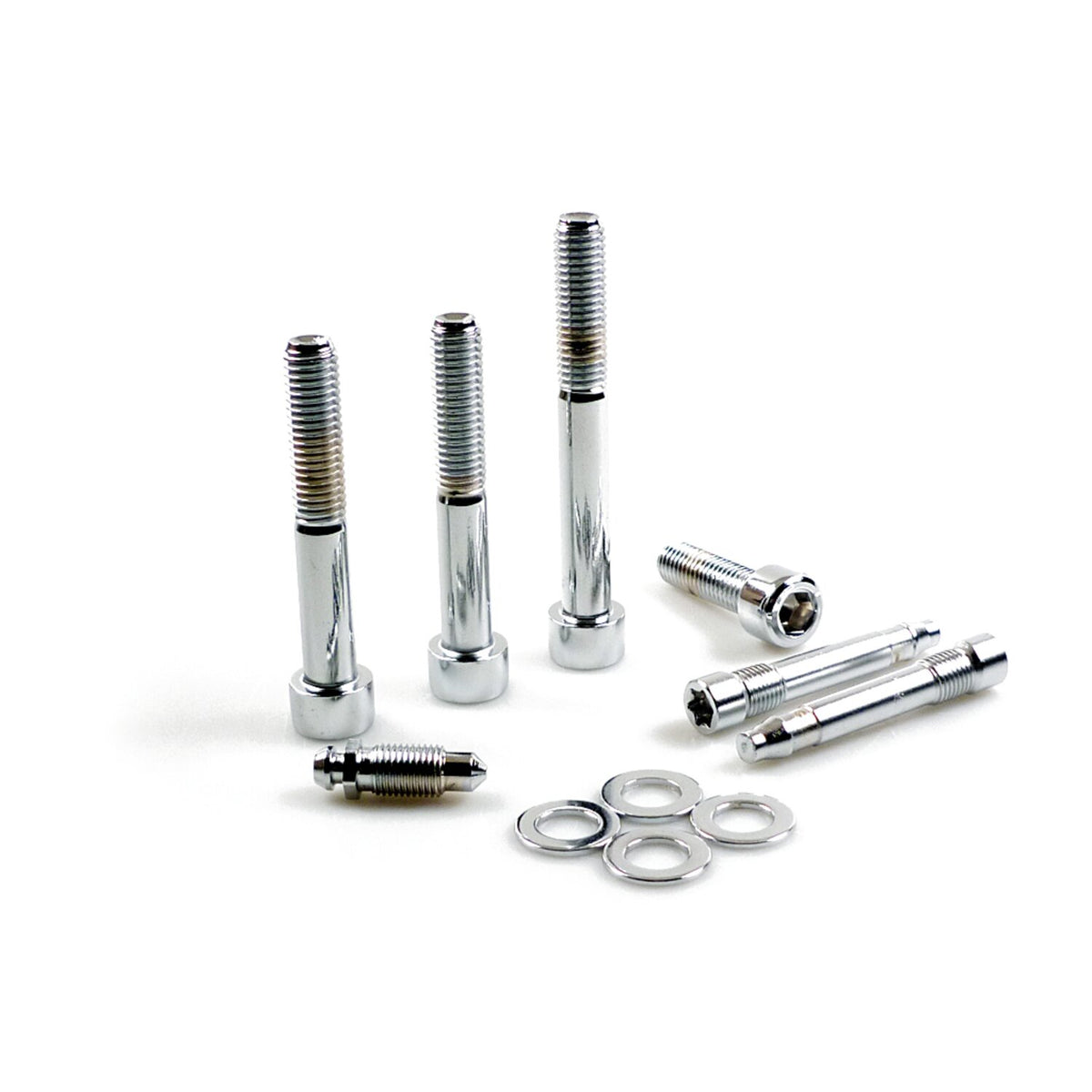 Caliper mount kit, front. pol.chr.allen