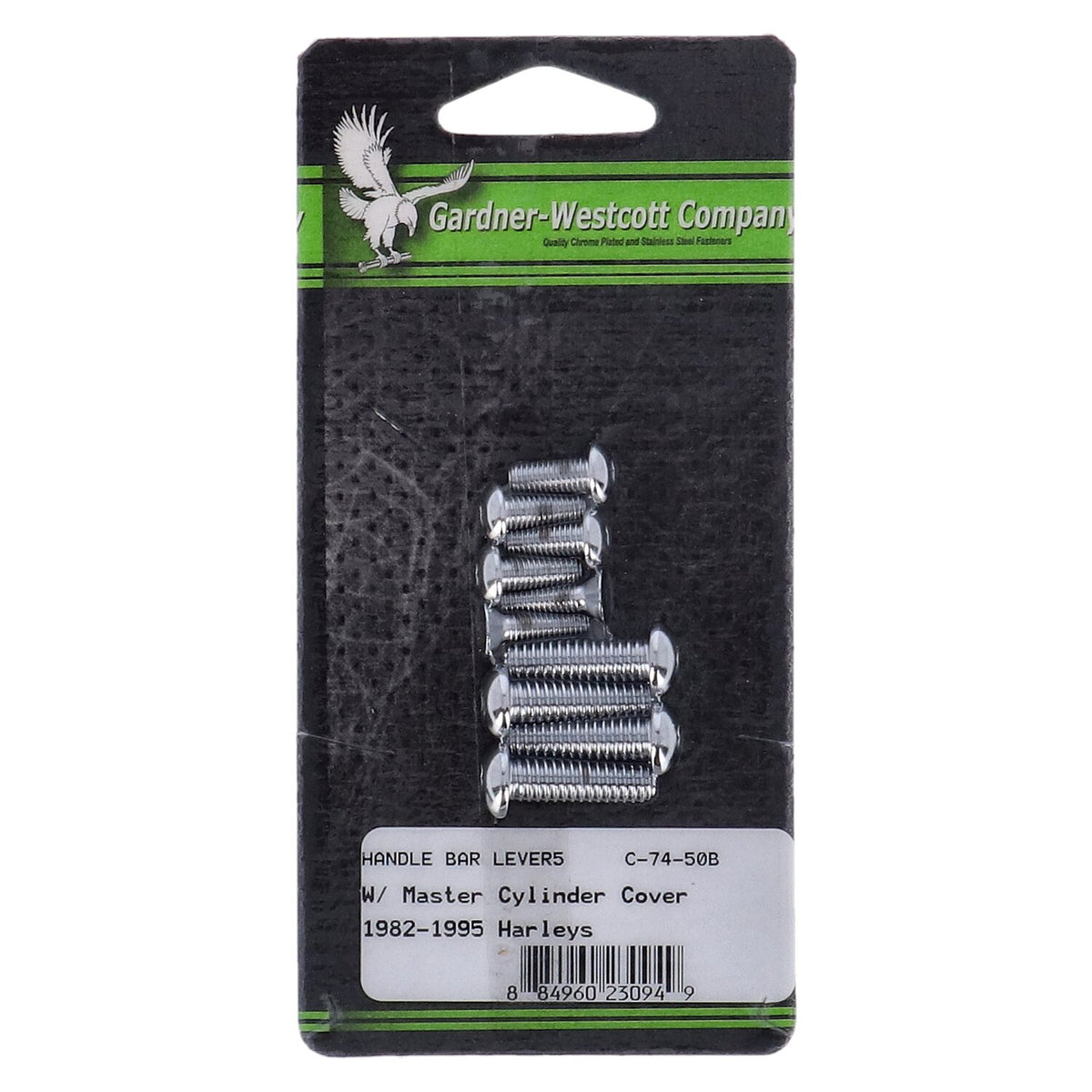 Handlebar control screw kit, button