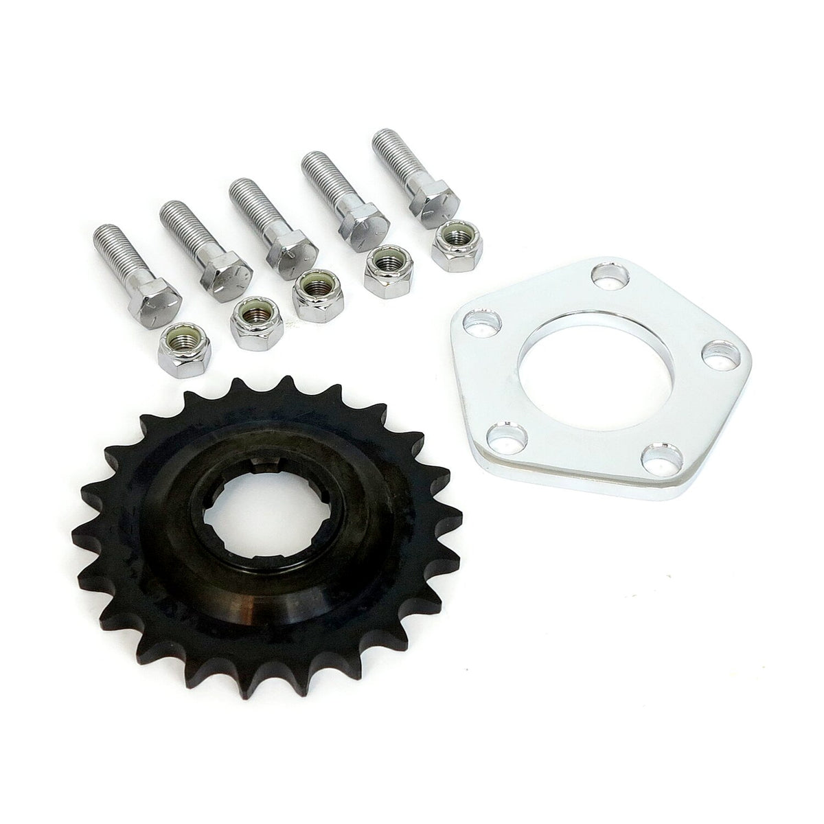 1/4inch offset sprocket & spacer kit 22t