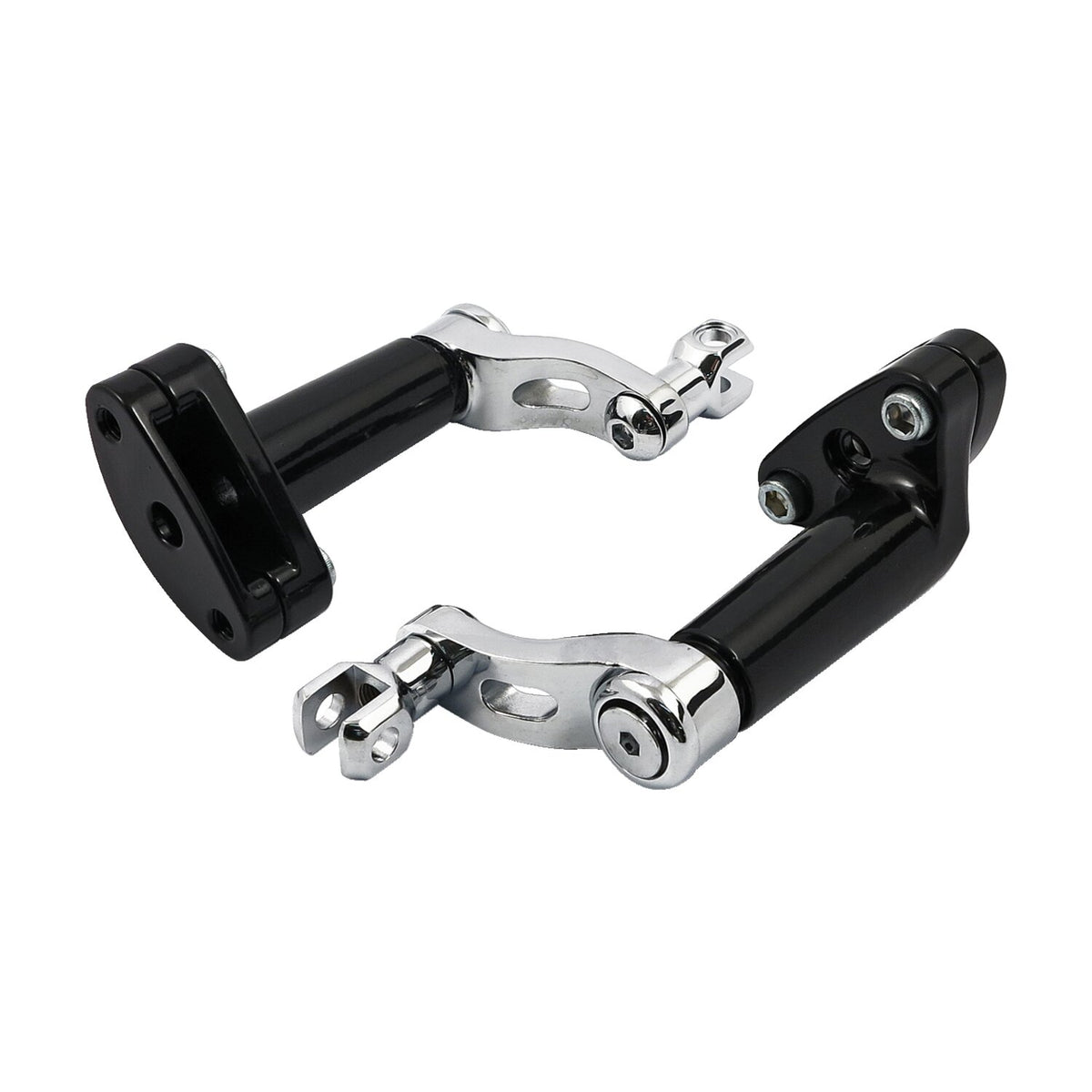 Adjustable passenger peg mount kit. Chrome