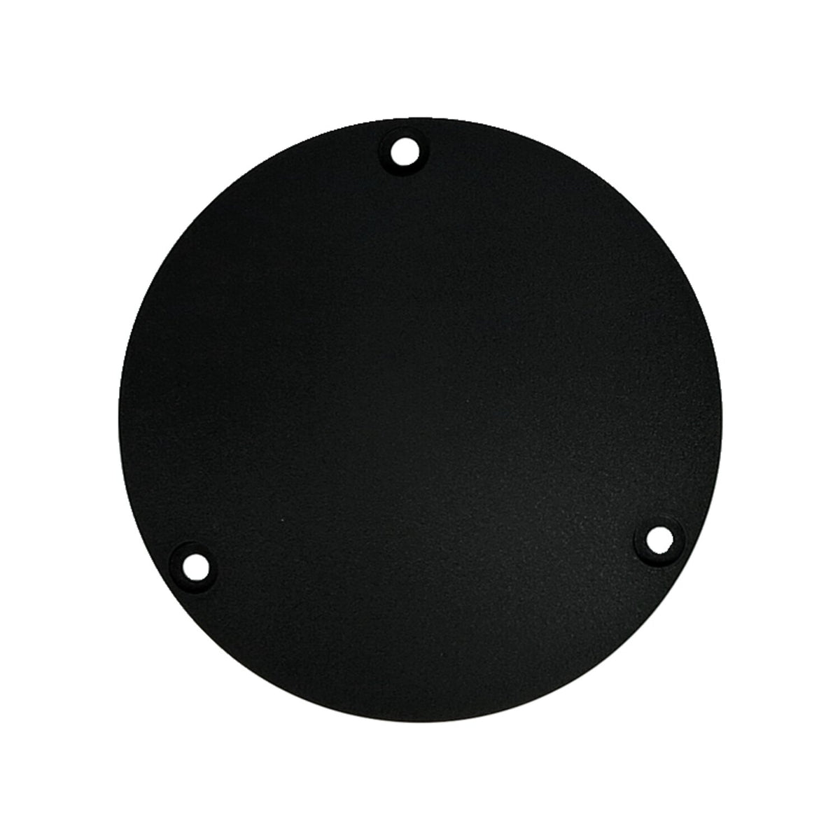 Derby cover, OEM style Domed. Black wrinkle