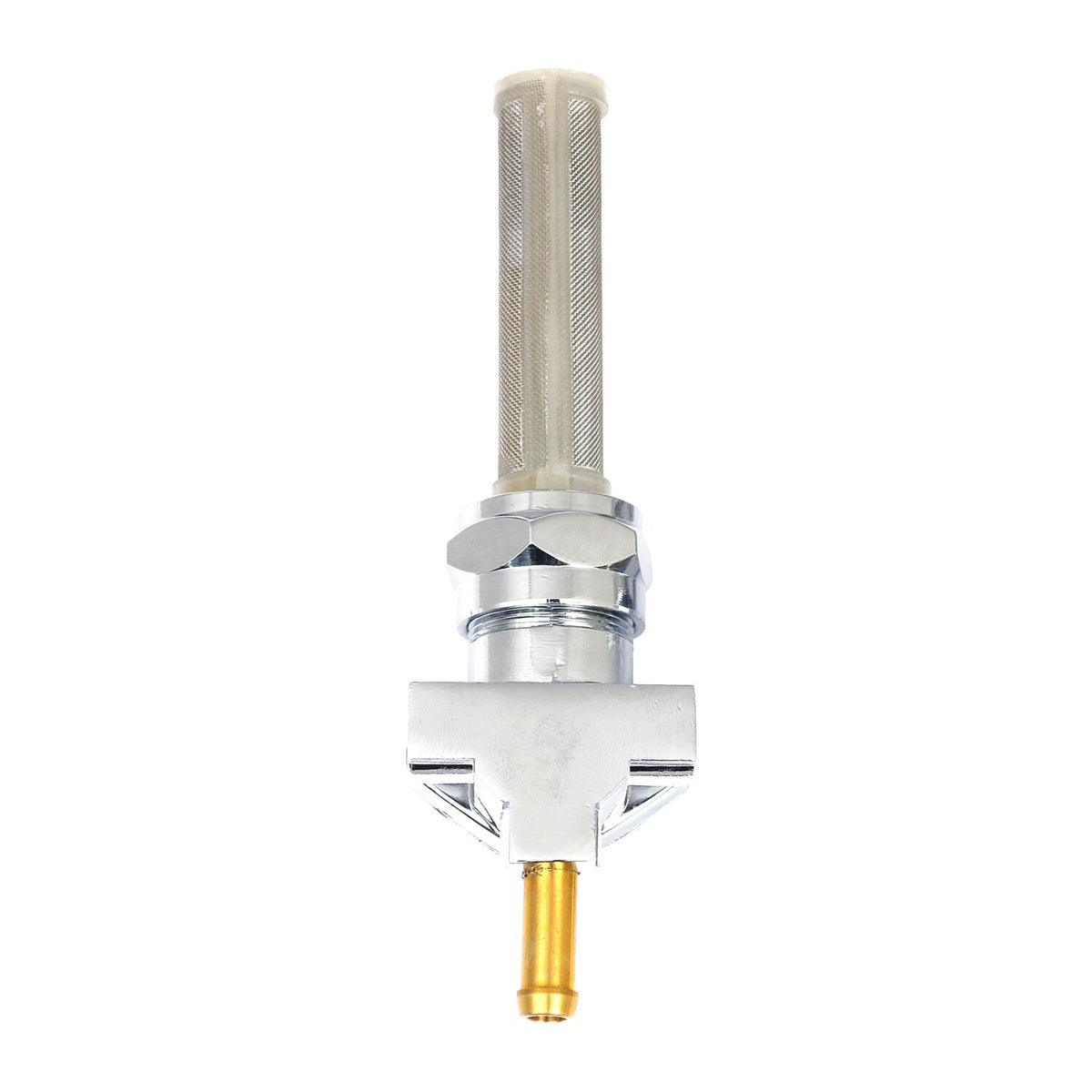 Petcock, late OEM style, down outlet