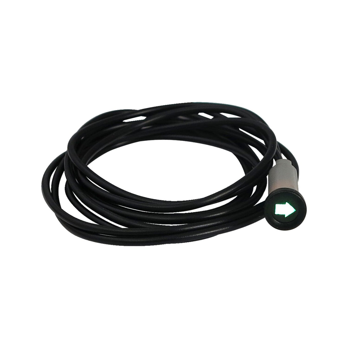 3/8 indicator light. Green, with 'turn signal arrow' symbol