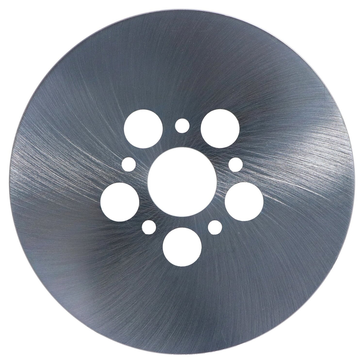 Brake rotor undrilled, rear. 10"