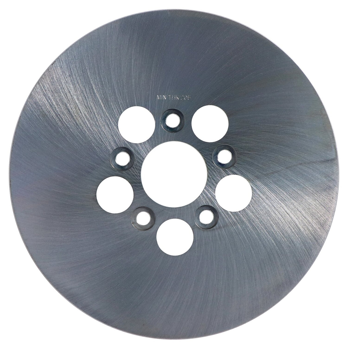 Brake rotor undrilled, rear. 10"