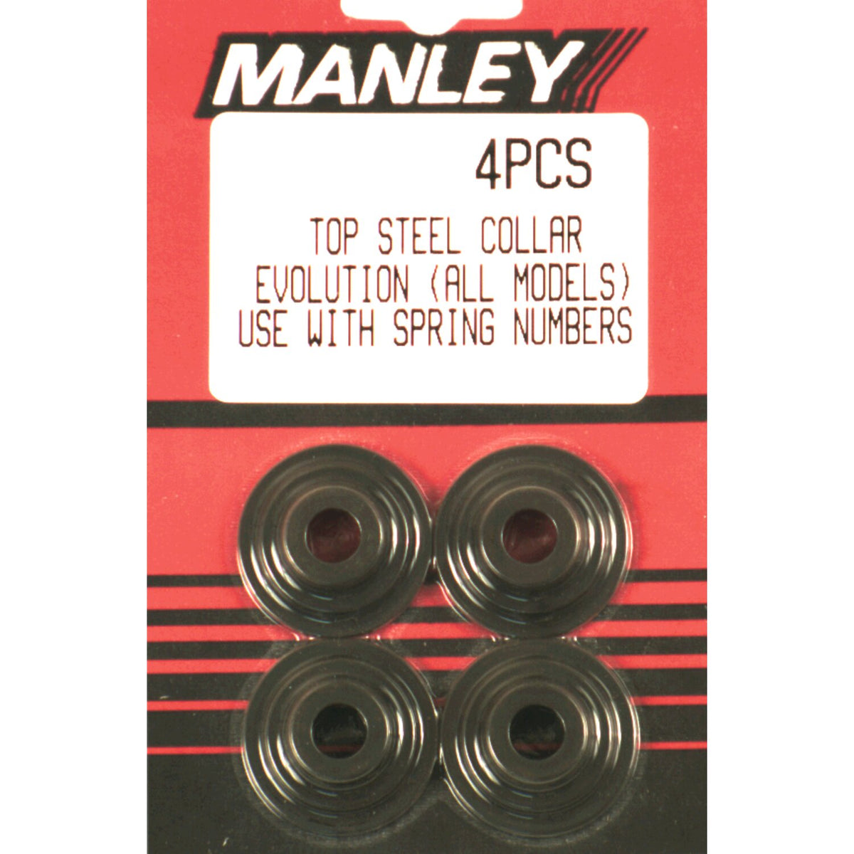 Manley, valve spring top collar set. Steel