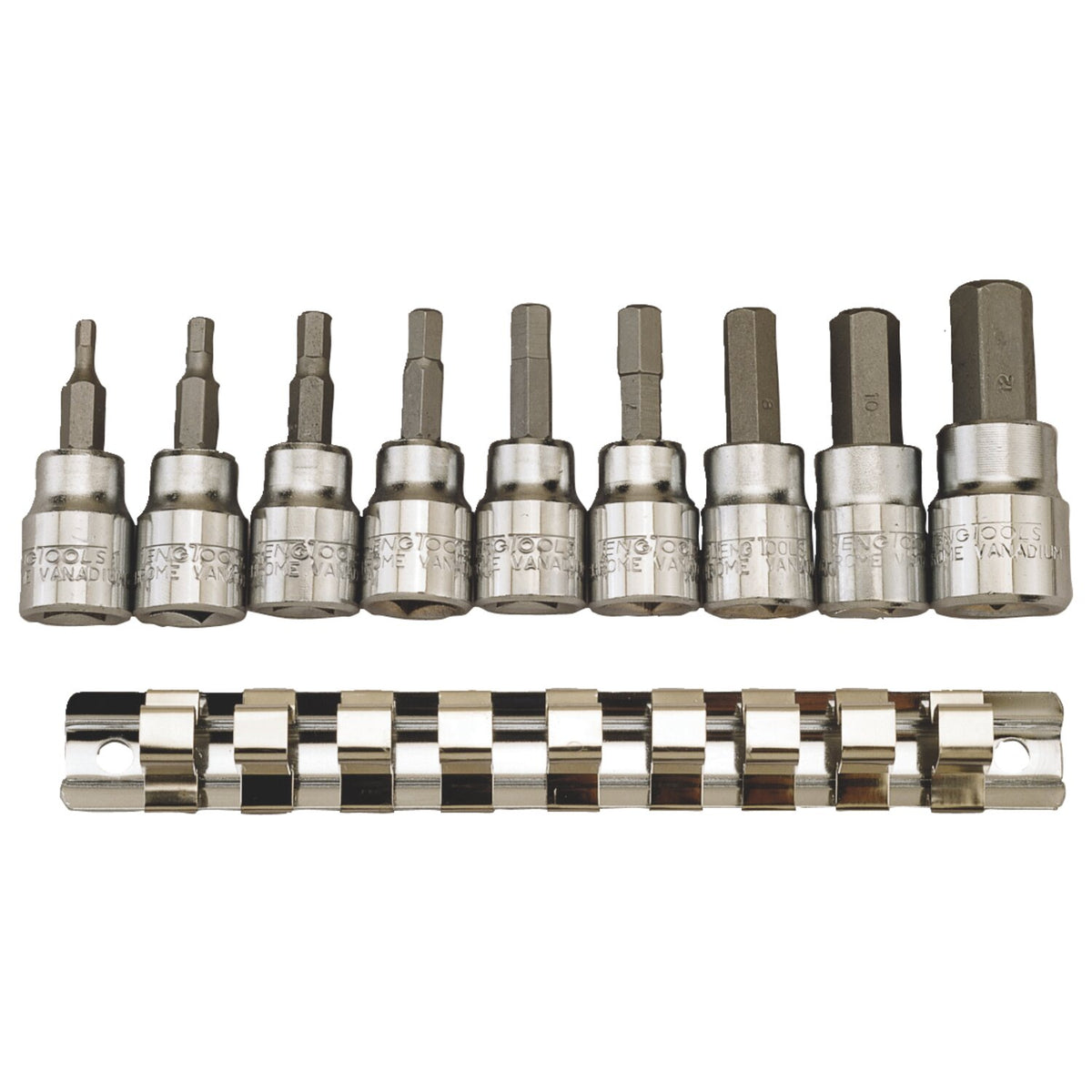 Teng Tools, allen head (hex head) socket set