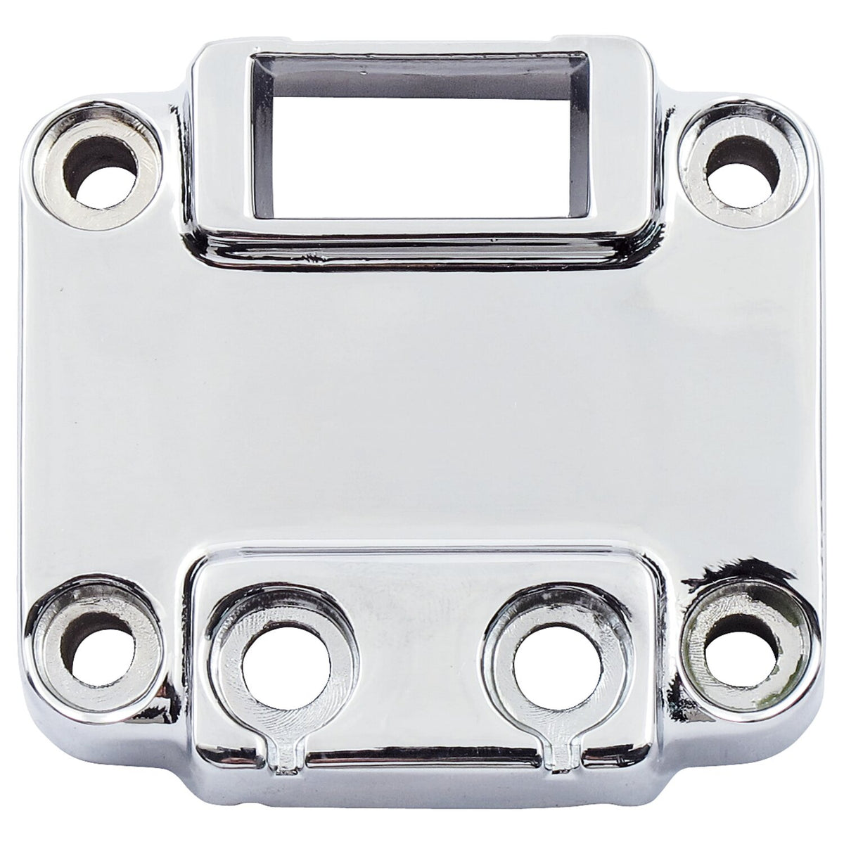 Handlebar switch housing, horizontal switch hole