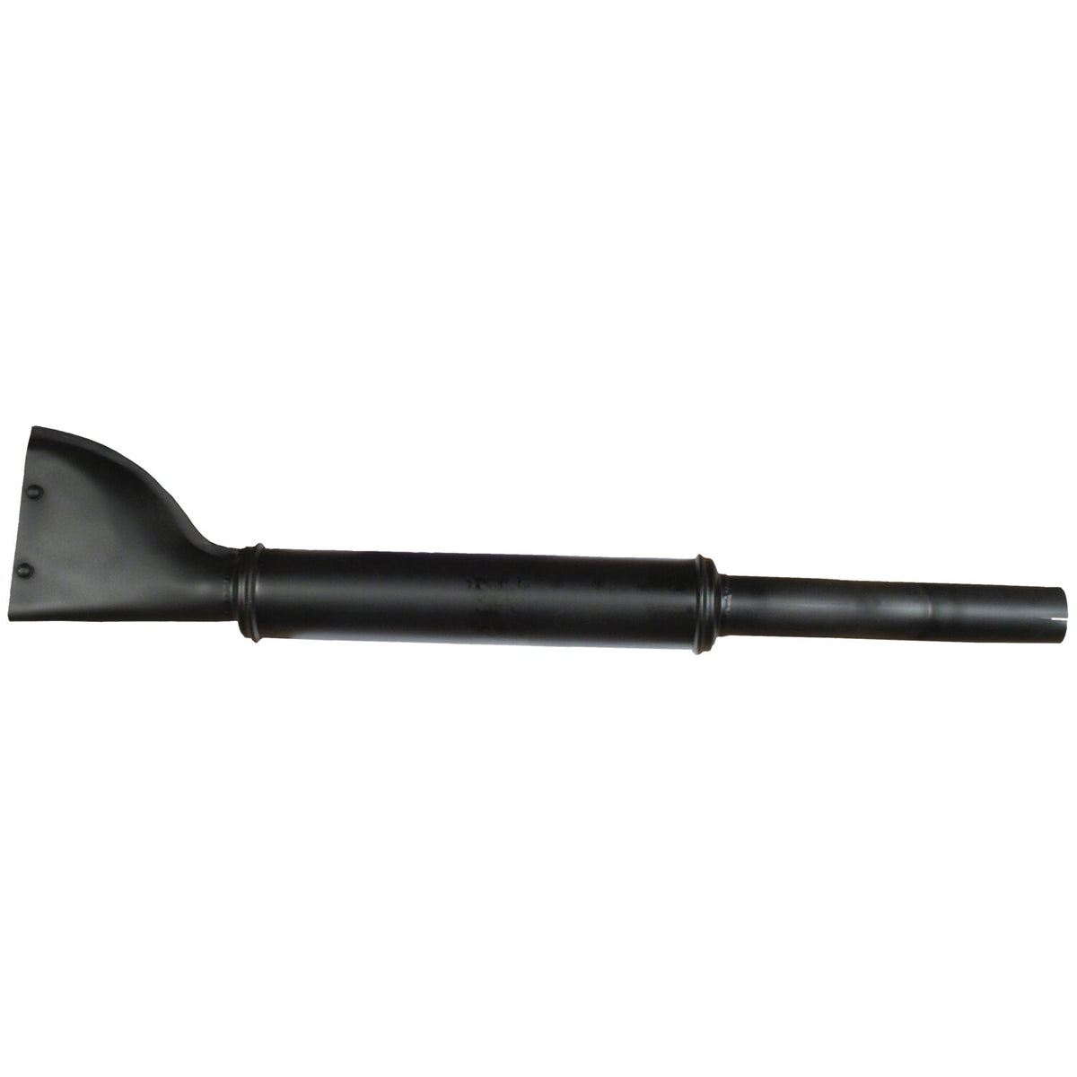WLA, WLC Fishtail muffler, military. Black