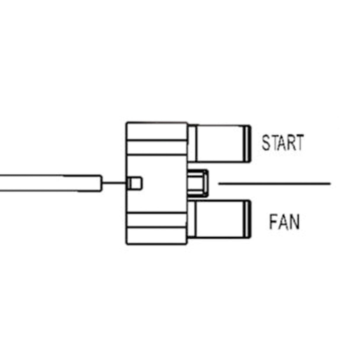 MCS, starter/fan relay, ultra micro 280/spst