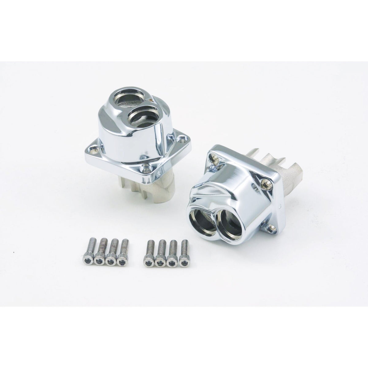 84-99 tappet block set front/rear. Chrome