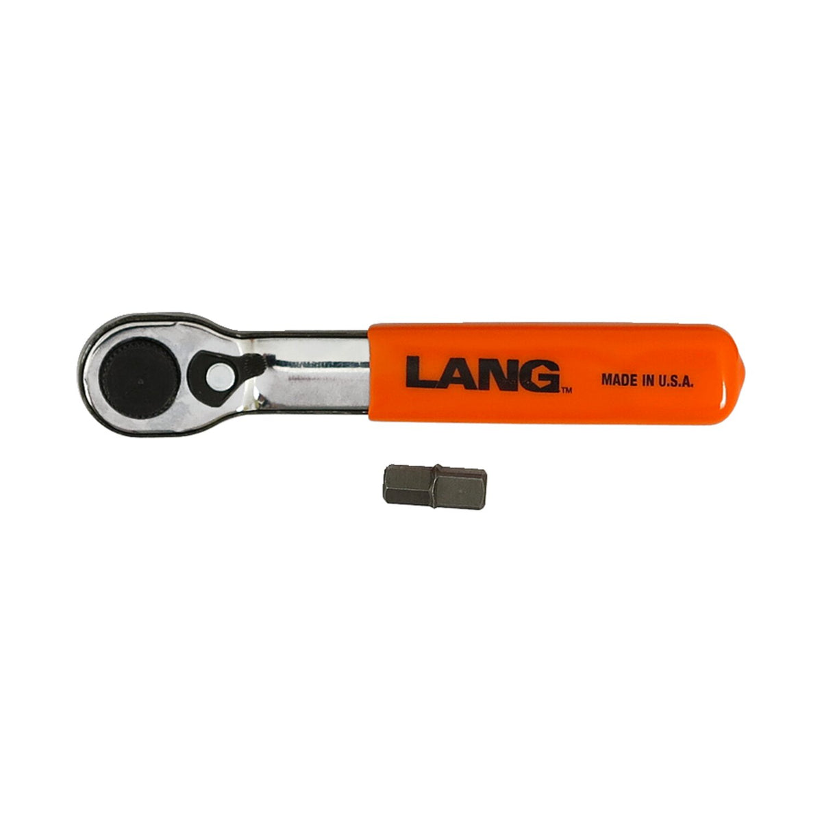 Lang Tools, mini ratcheting bit wrench. Fine tooth