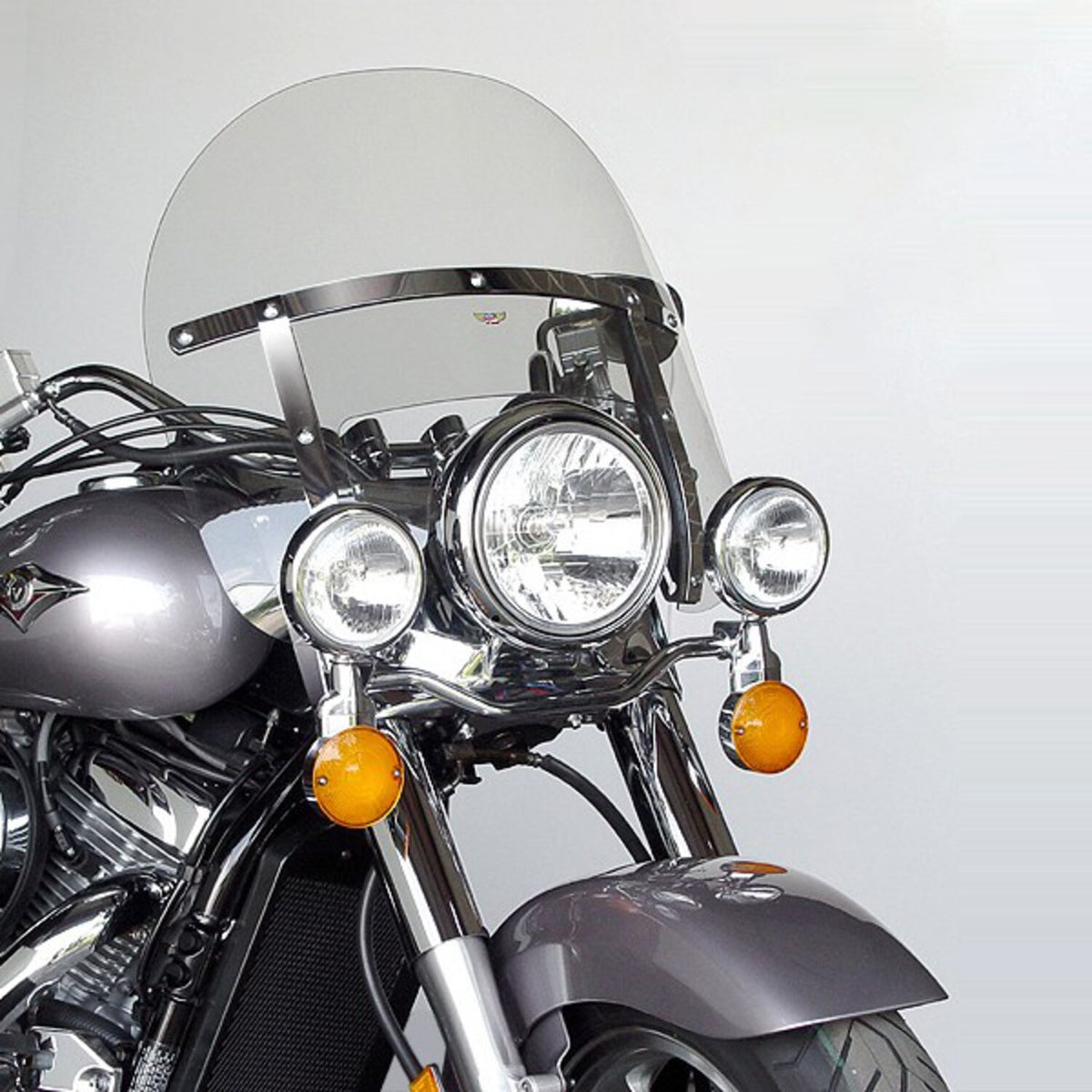 NC Chopped Heavy Duty™ Windshield. Clear