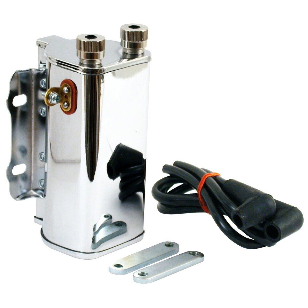 OEM style early 12-volt coil & cable kit. Chrome