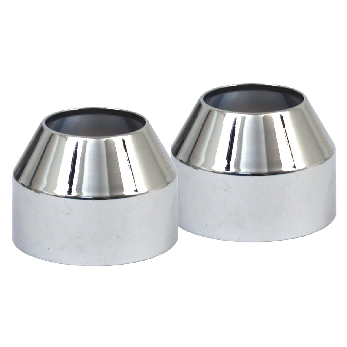 Chrome fork boot cover