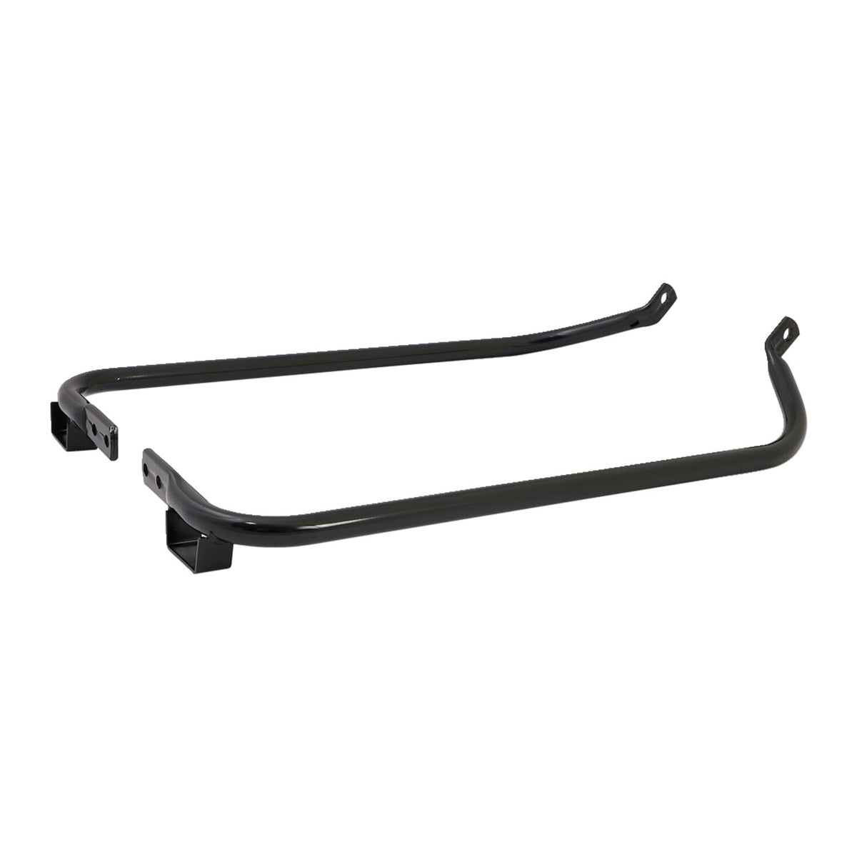 Saddlebag support bracket set. Black