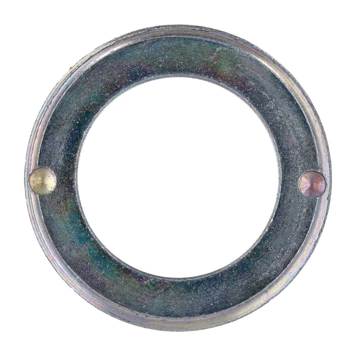 Locknut, swingarm bearing. left