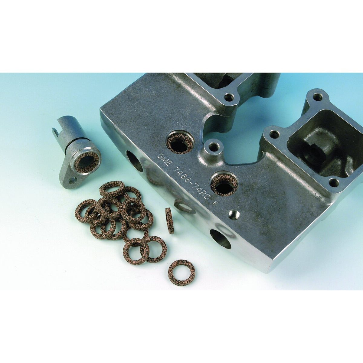 James, pushrod cover seals. Cork