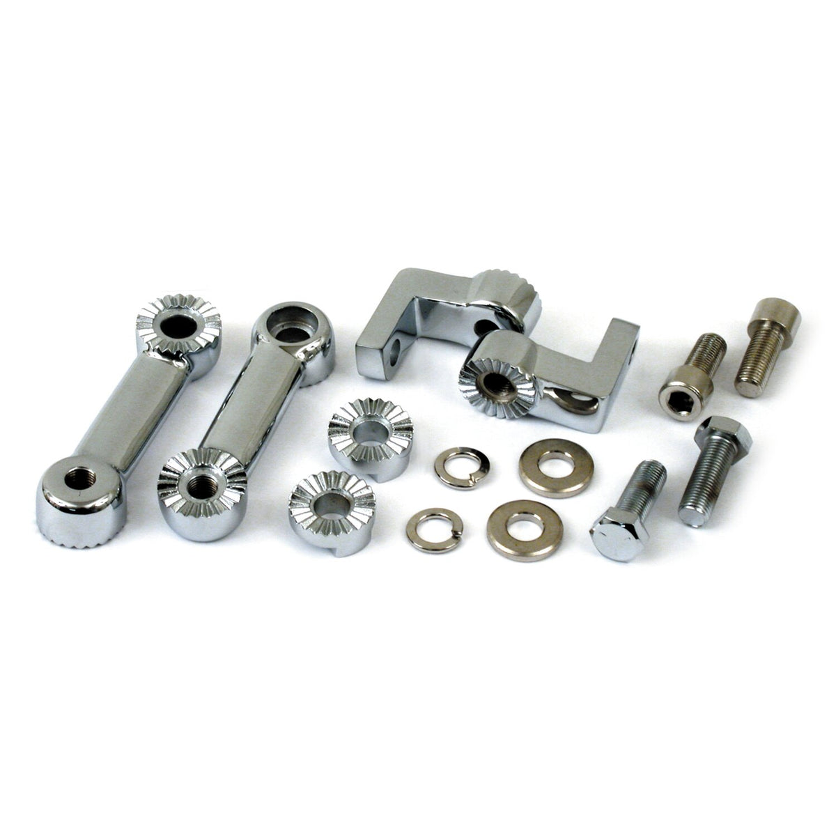 Adjustable oval floorboard kit. dampers