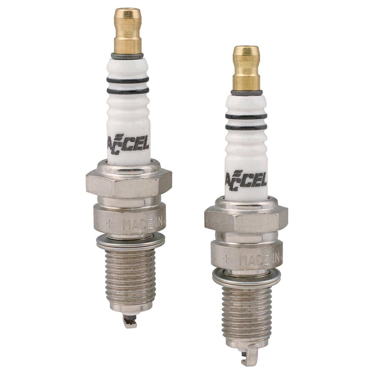 Accel, U-groove spark plugs