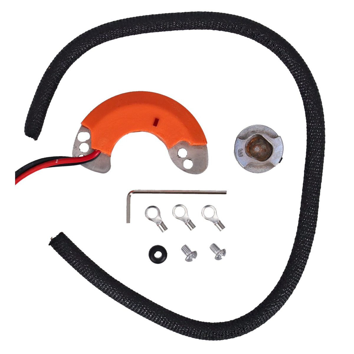 V-Tronic, electronic ignition for 6 & 12V. Hand advance