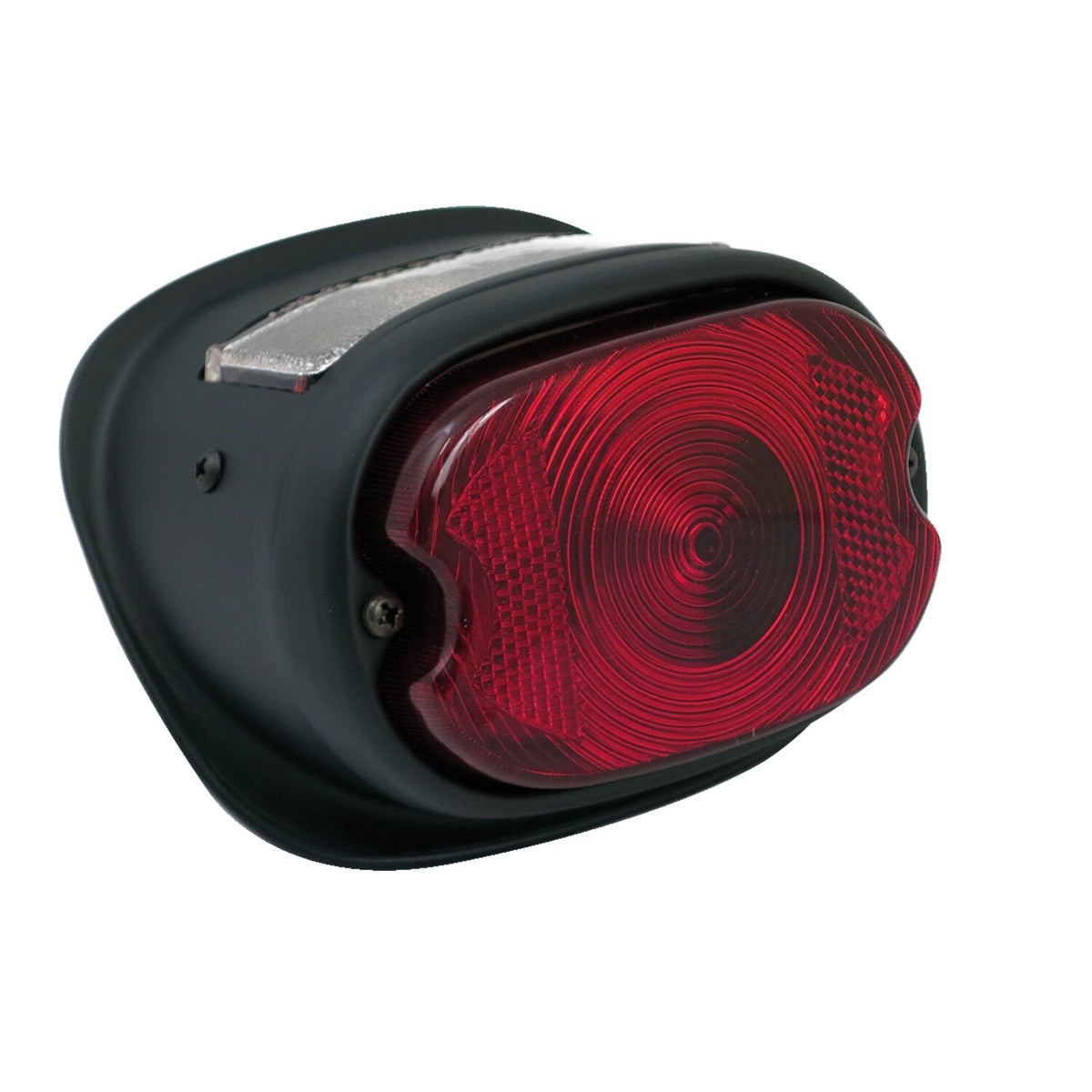 Early 55-72 style taillight. Black