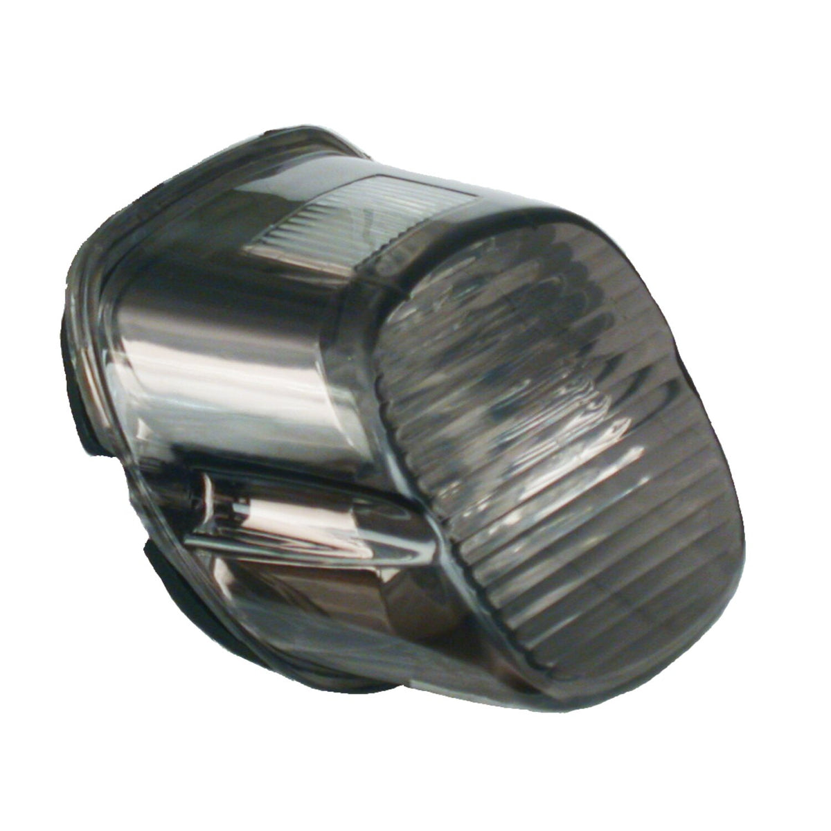 Laydown taillight lens. Light smoke