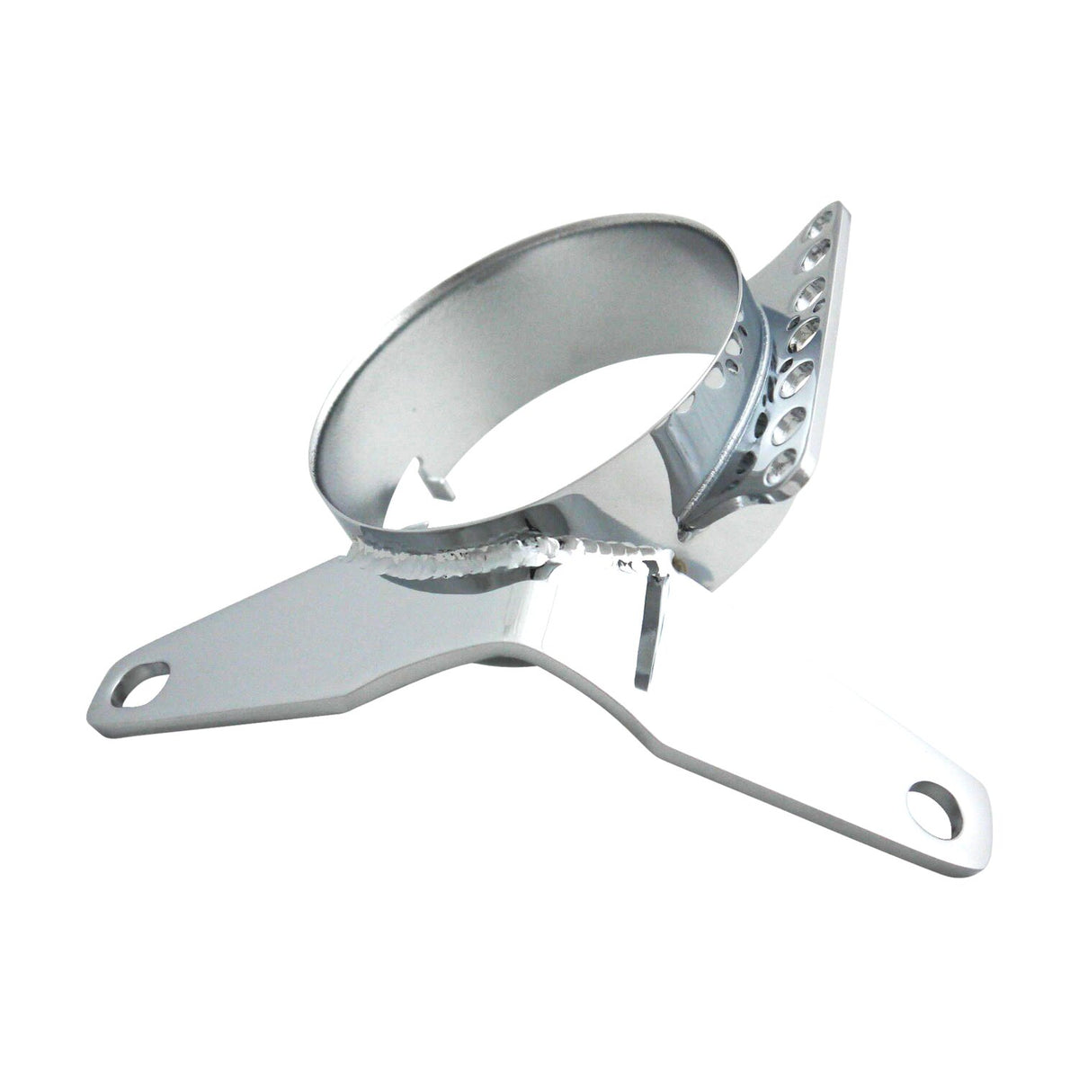 XL Sportster speedo mount bracket. Chrome