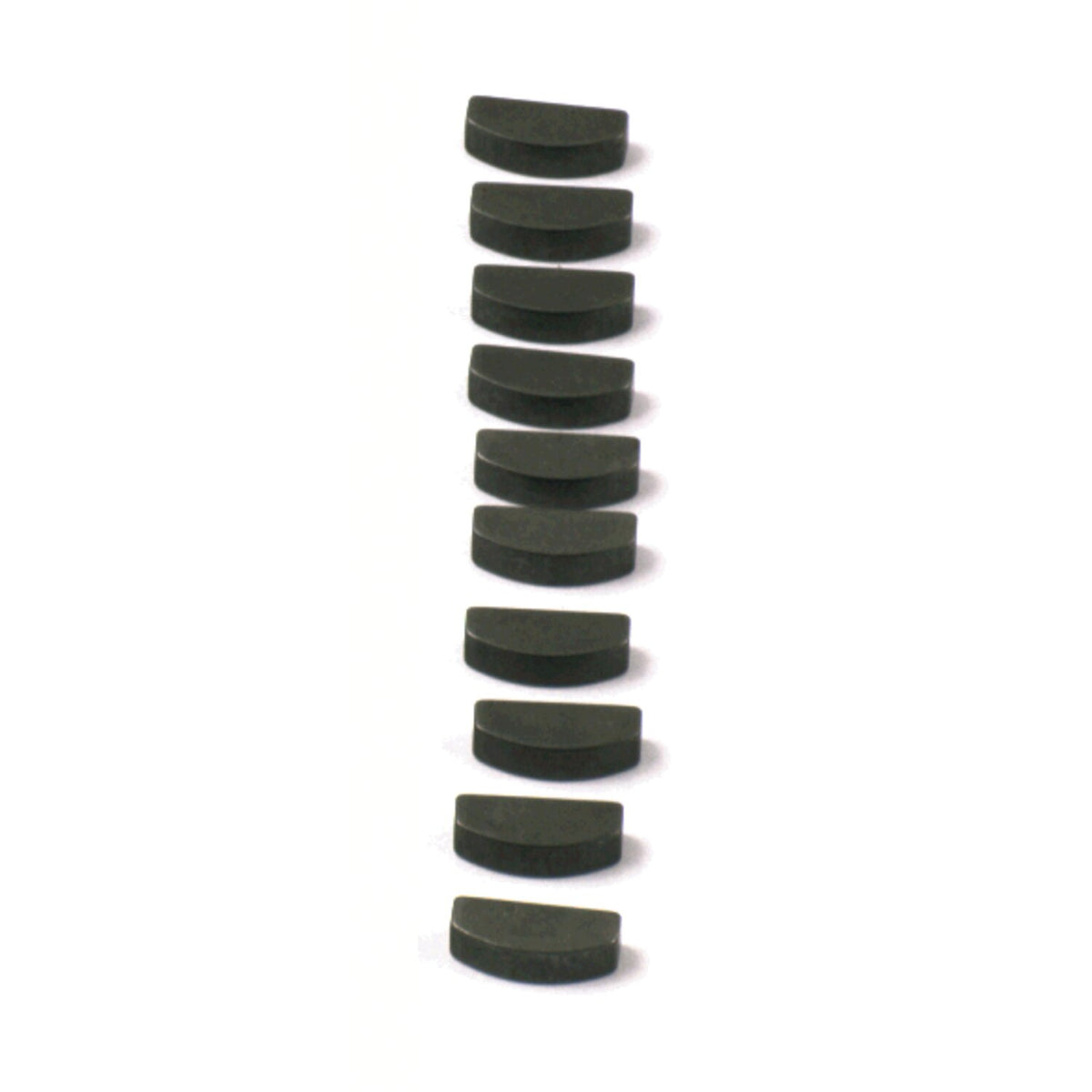 Woodruff keys, clutch hub