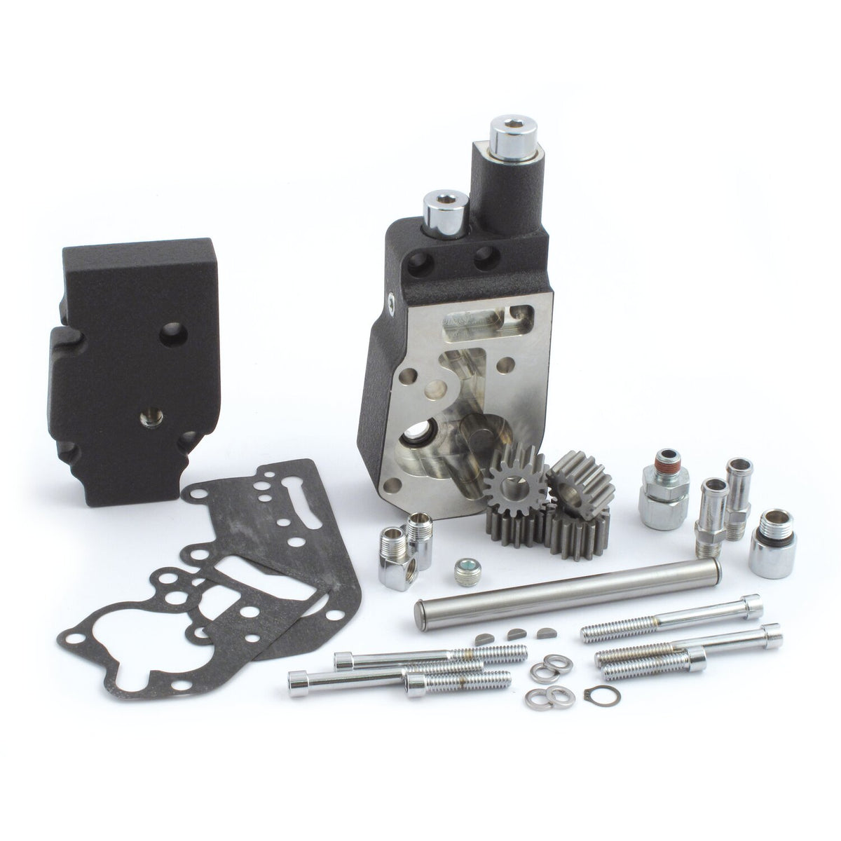 JIMS, 'Flow Pro 1' billet oil pump kit. Black