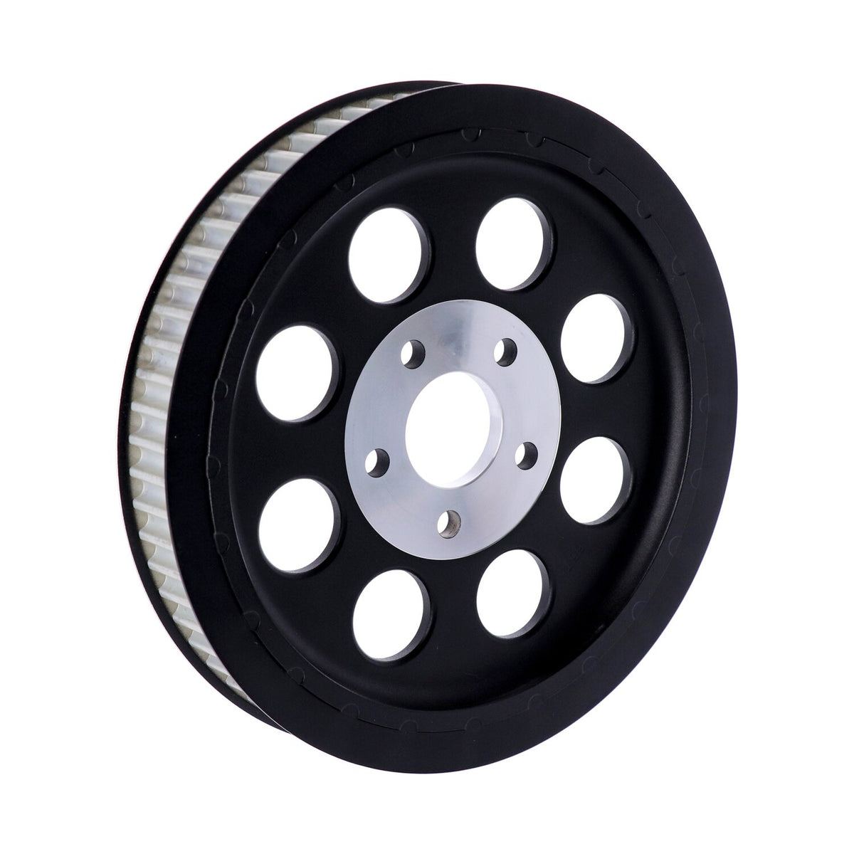 Reproduction OEM style wheel pulley 65t, 1-1/2" belt. Black