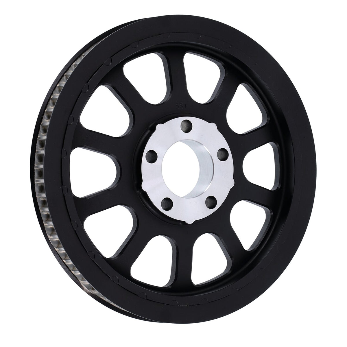 Reproduction OEM style wheel pulley, 66t. Black