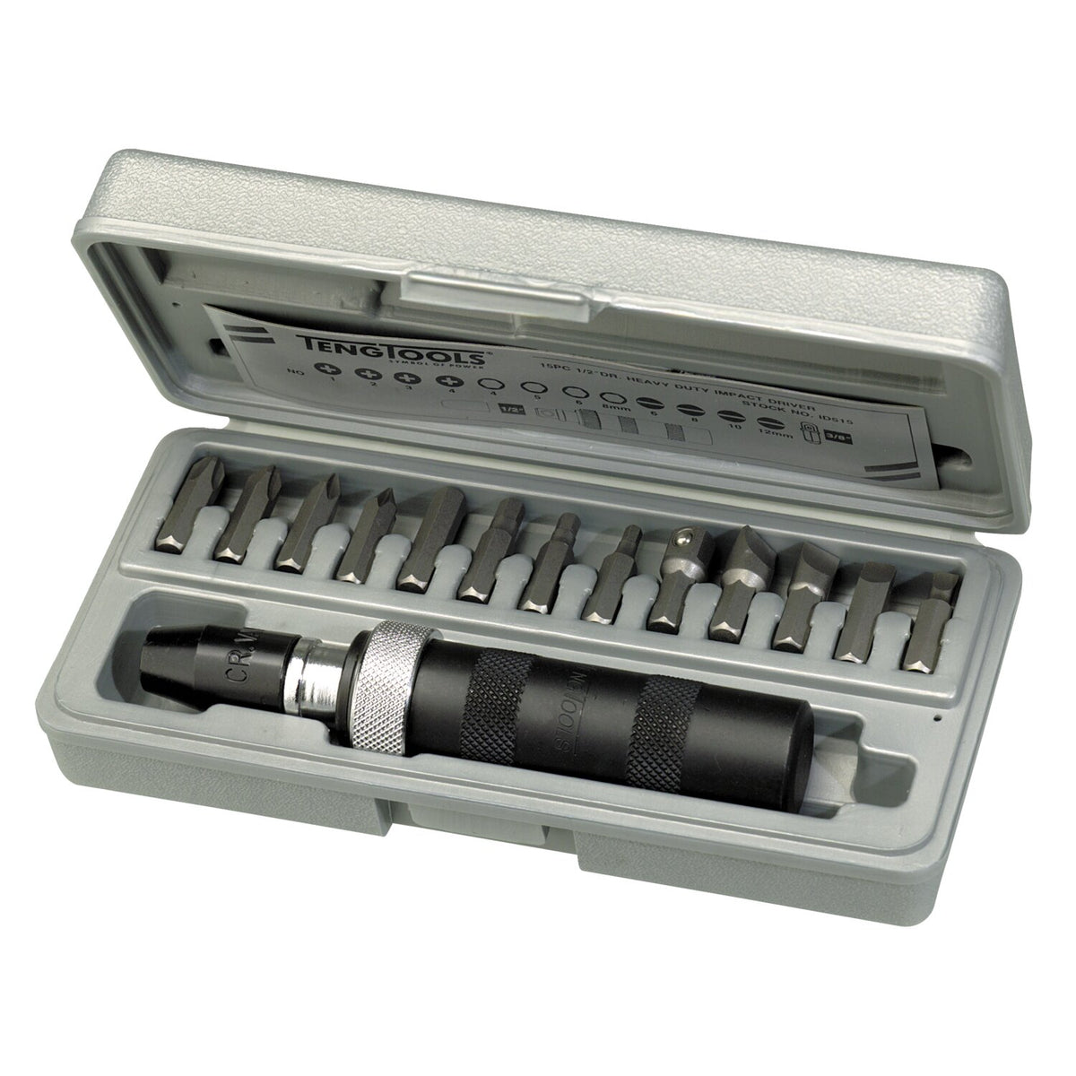 Teng Tools, impact screwdriver set