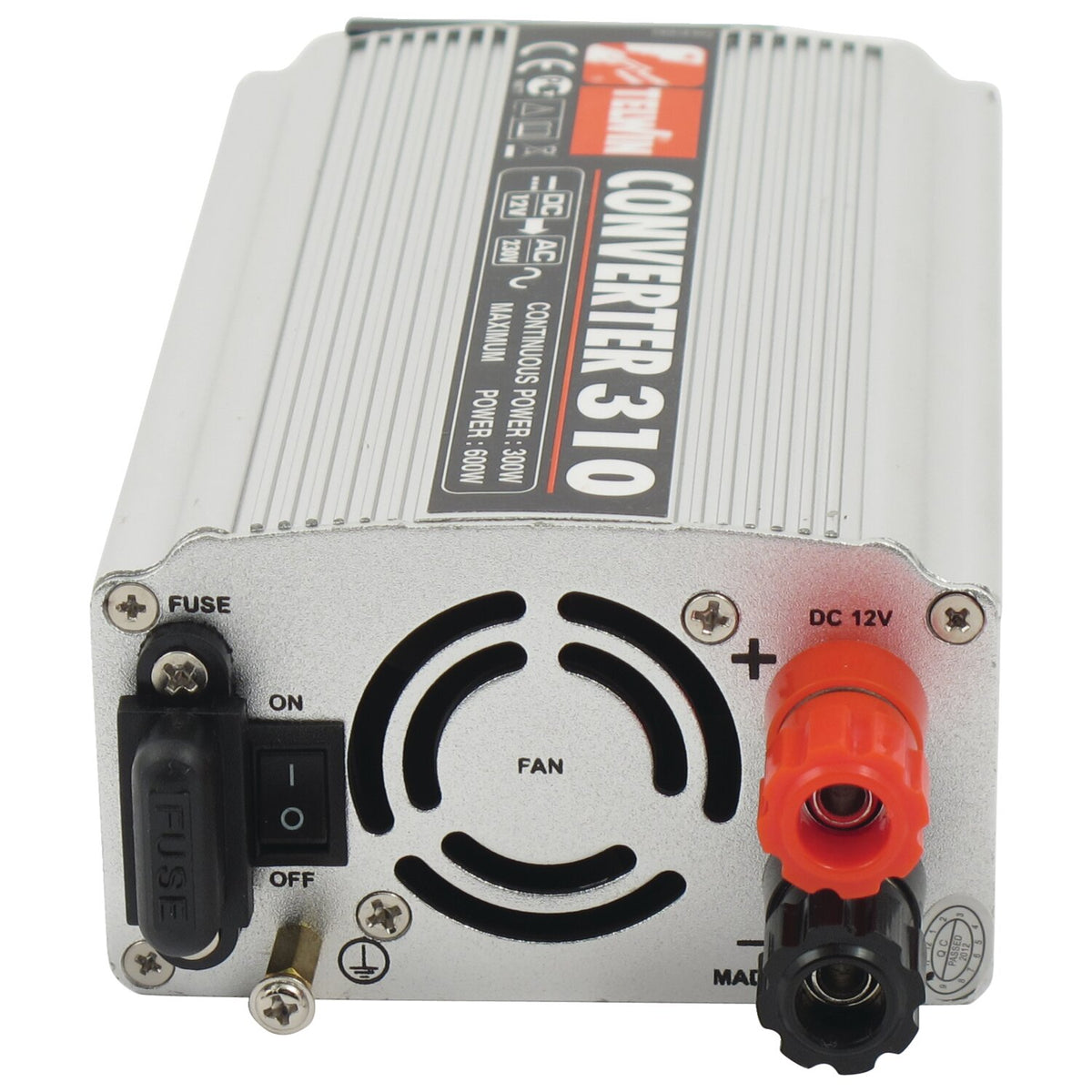 Power converter, 12-Volt to 130-Volt