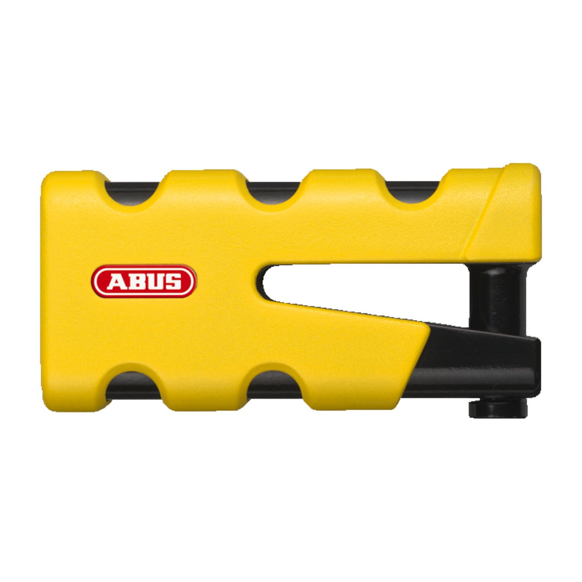 Abus, 77 Granit Sledg 'Grip style' disc brake lock. Yellow