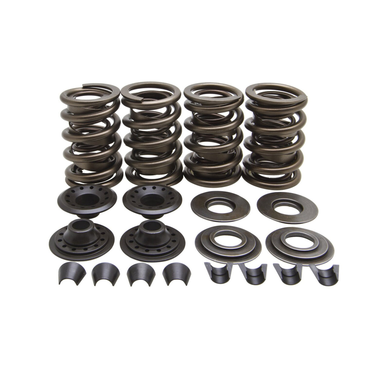KPMI, valve spring kit. .655" lift. Steel top collars