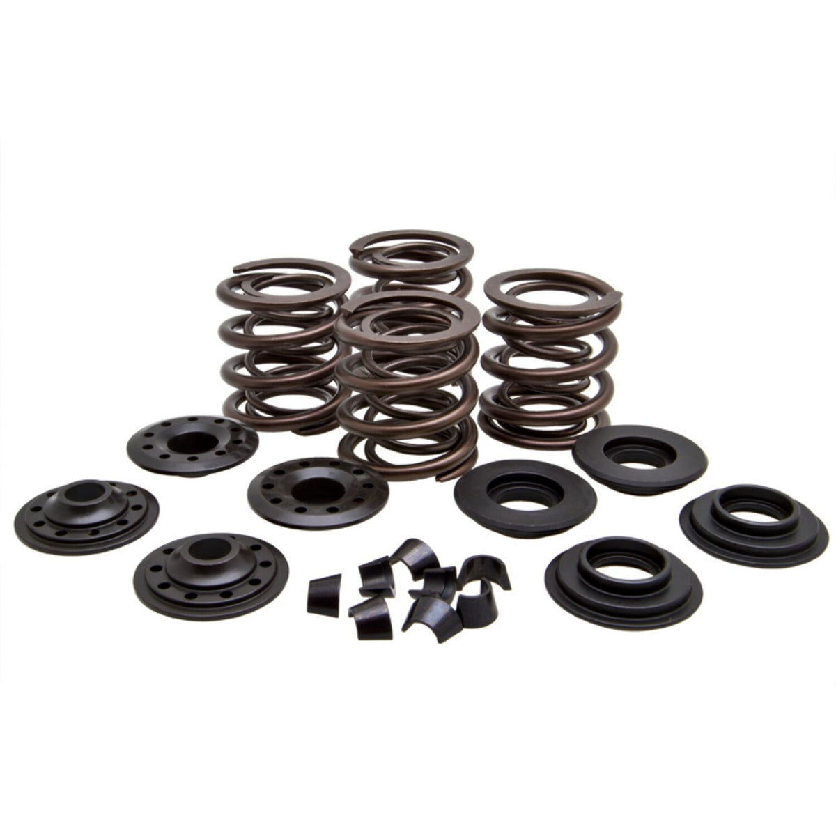 KPMI, valve spring kit. .600" lift. Steel top collars