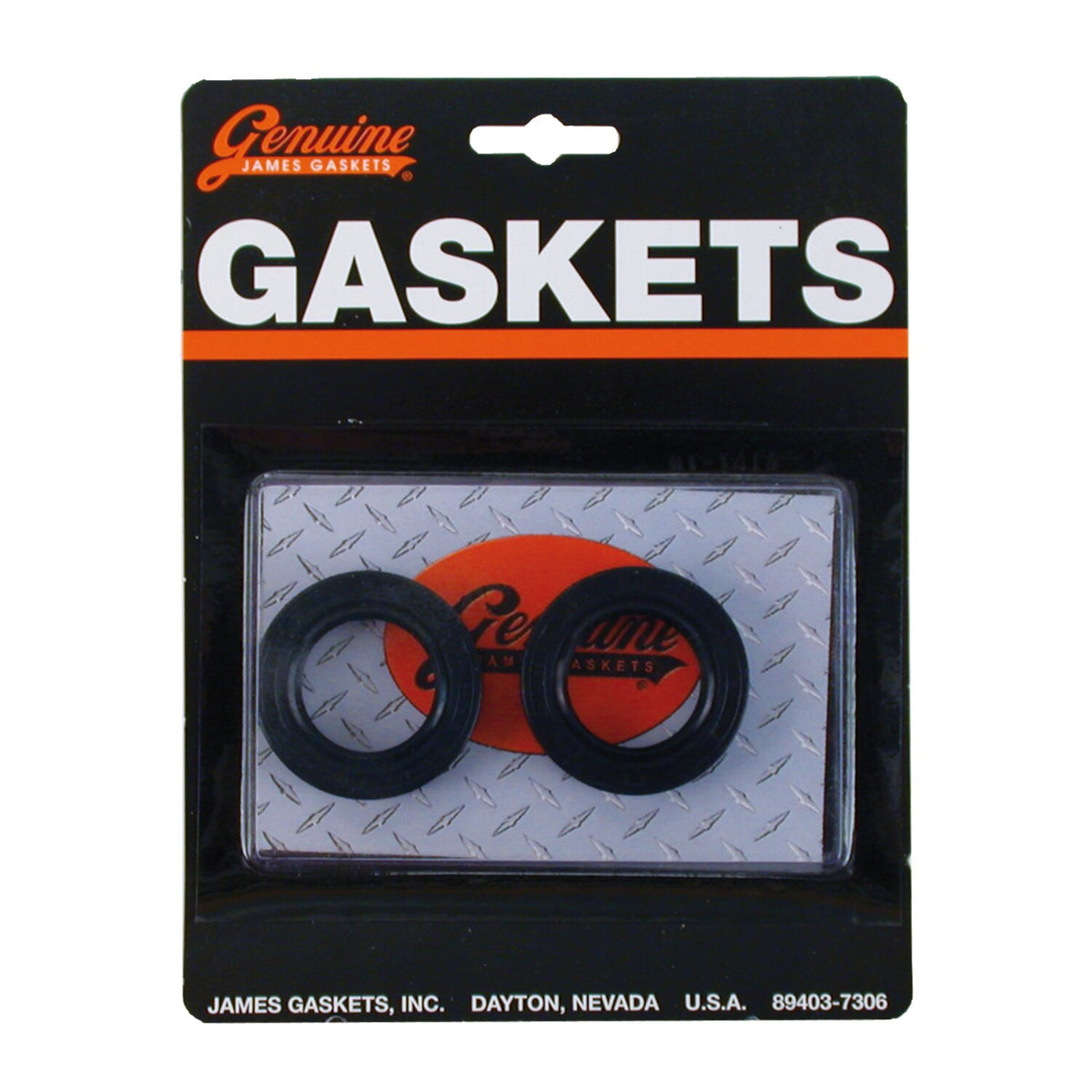 James, swingarm/wheel seal set. Rubber OD