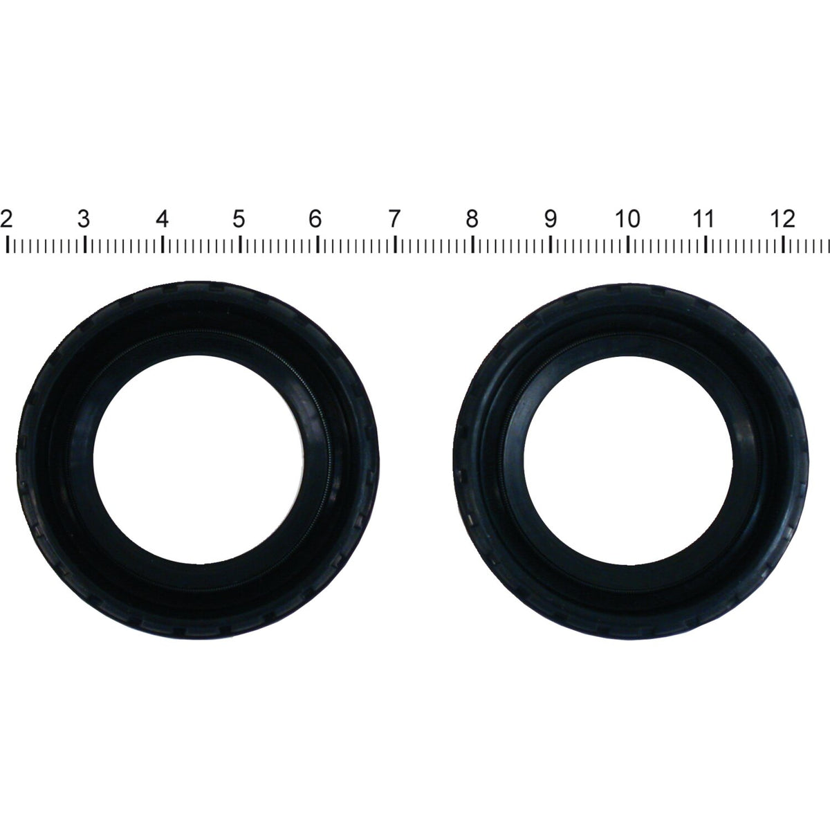 James, swingarm/wheel seal set. Rubber OD