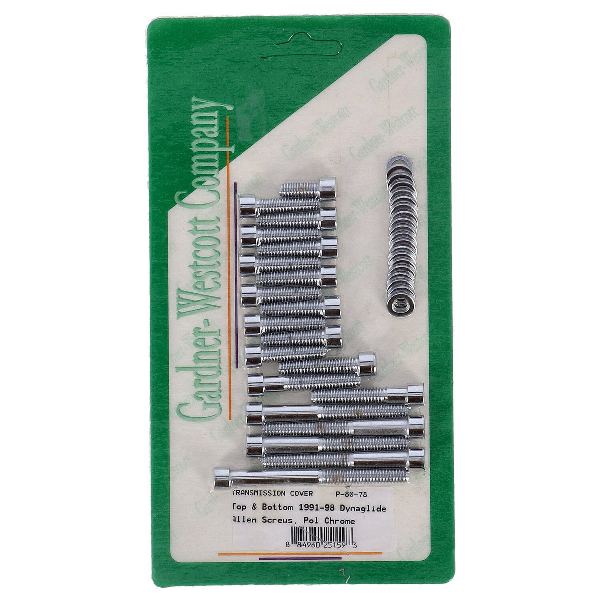 GW, transmission top & bottom cover screw kit. Allen