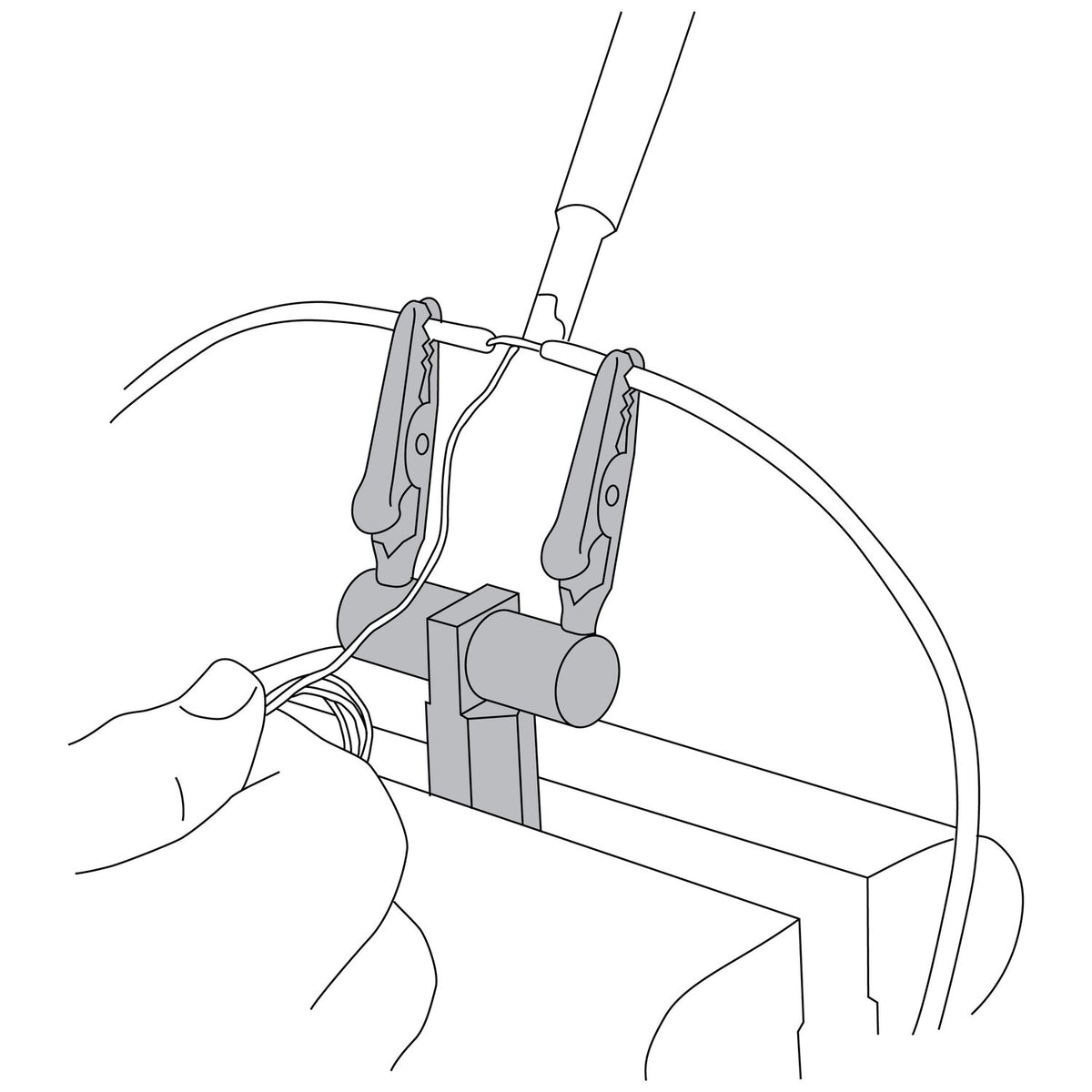 Lisle, magnetic soldering clamp