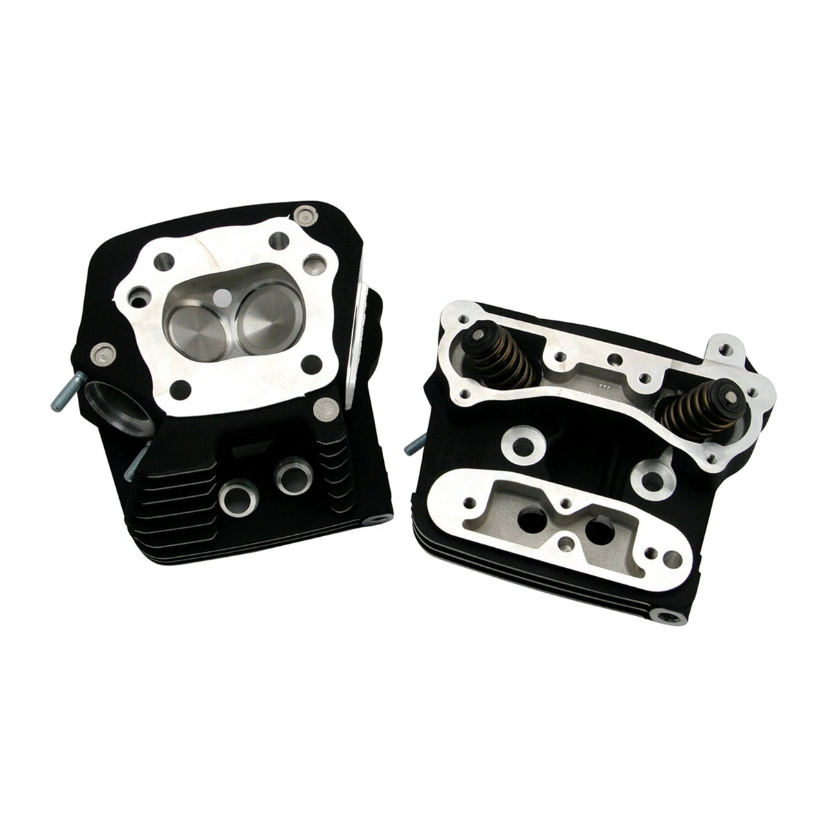 S&S, SuperStock Evo cyl. head kit. Black