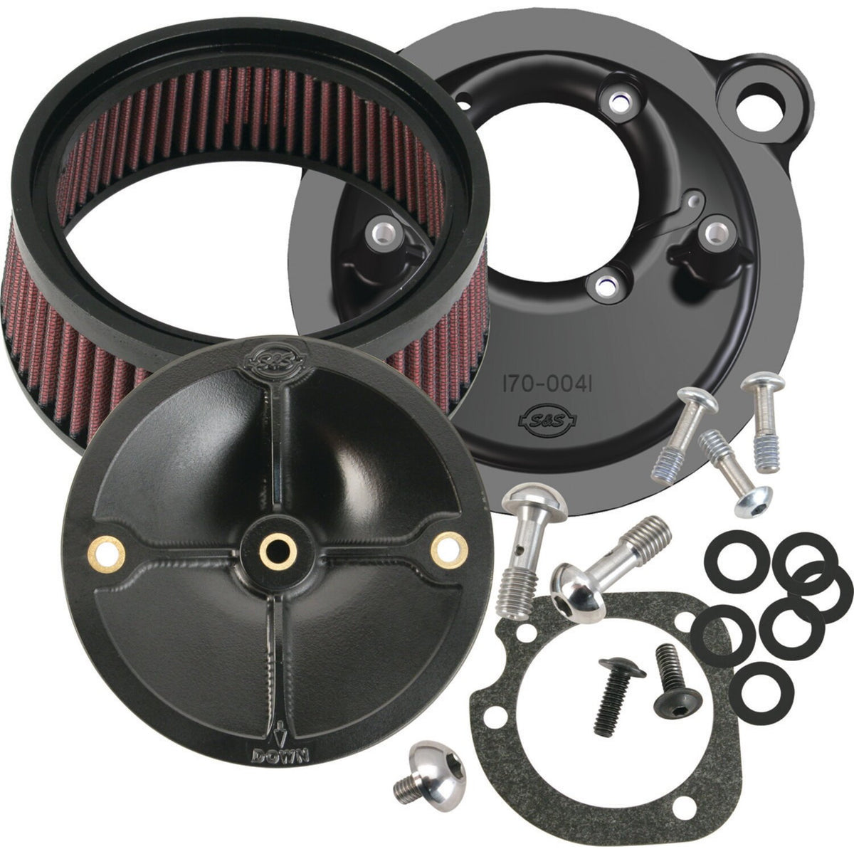 S&S Stealth, air cleaner kit without cover