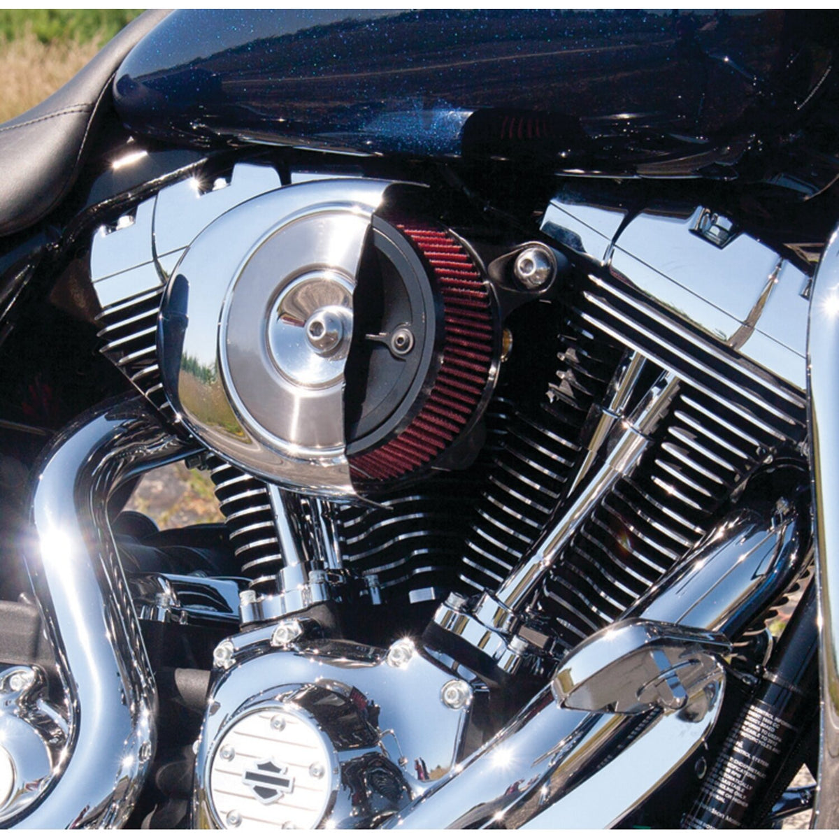 S&S Stealth, air cleaner kit without cover
