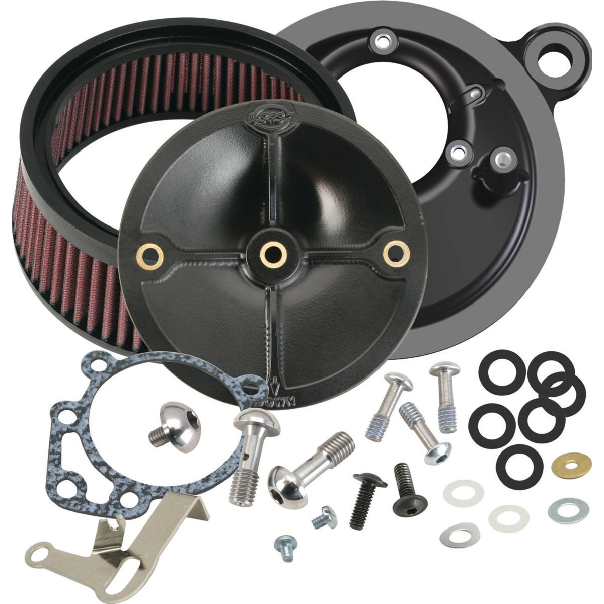 S&S Stealth, air cleaner kit without cover