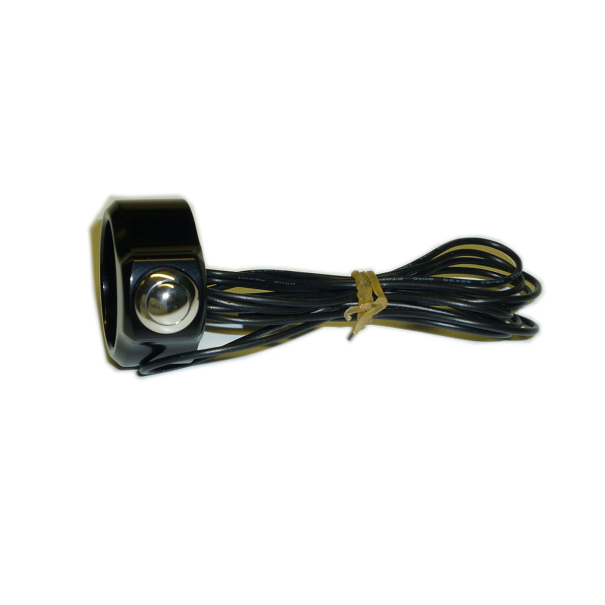 K-Tech, switch housing Evolution Line single button. Black