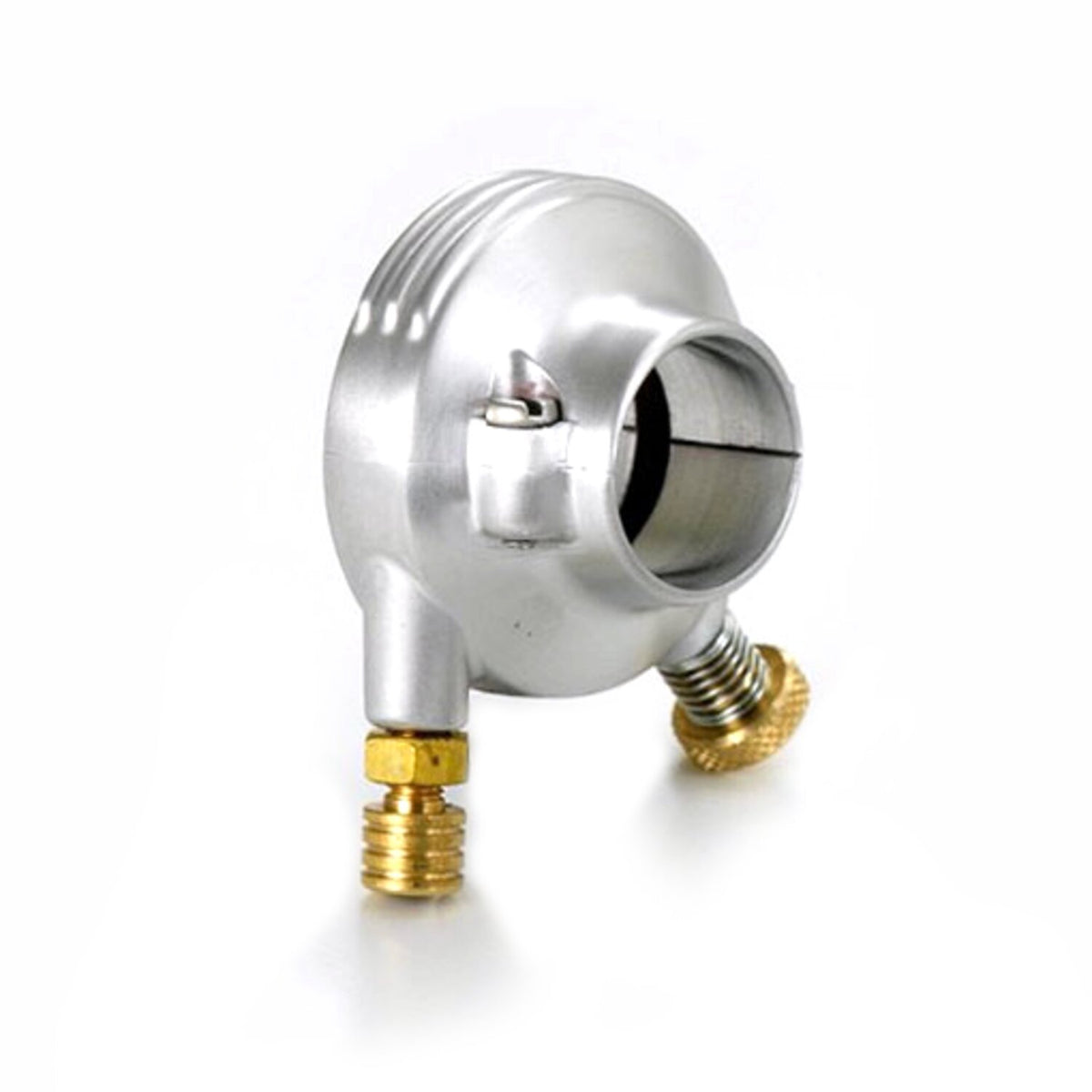 K-Tech DeLuxe external throttle housing. Satin aluminum