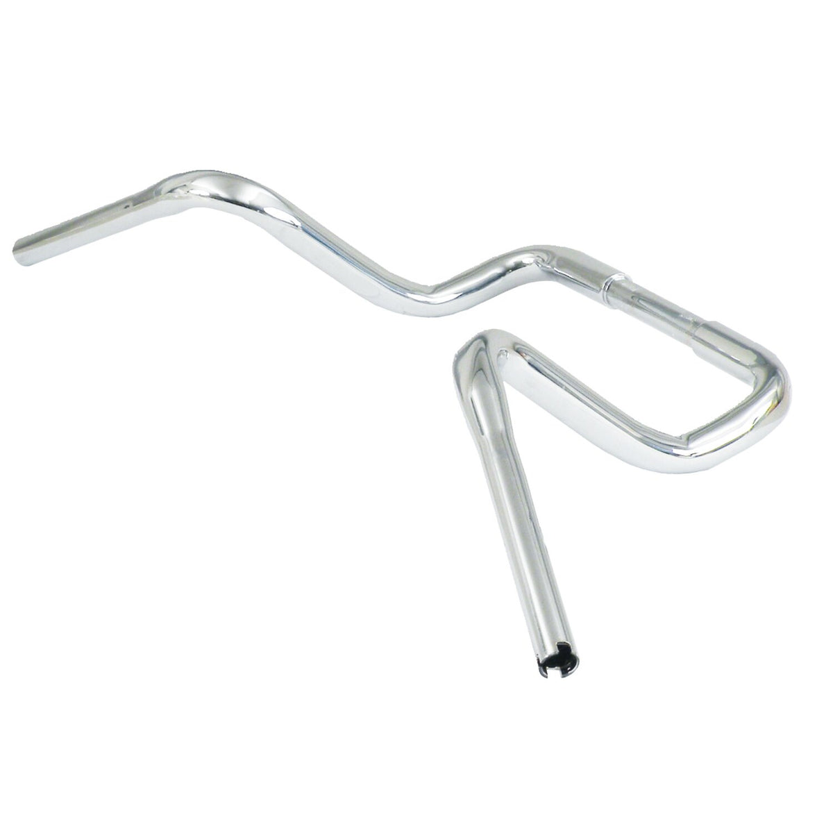 Burly, 13" Bagger 1-1/4" handlebar. Chrome