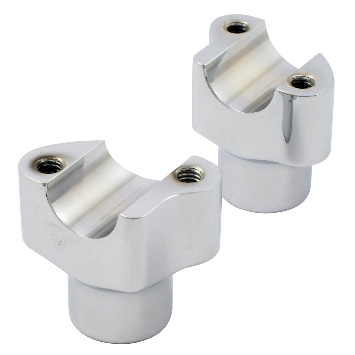 Wild1, Chubby risers. Straight. 1.5" rise. Chrome