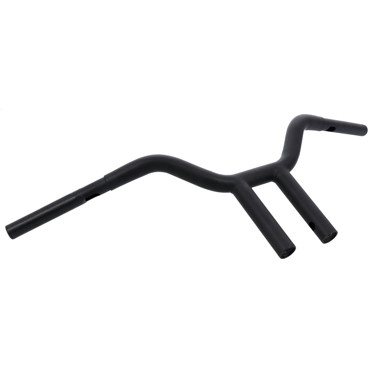 Wild1, Chubby Psycho streetfighter bar 1-1/4". Black, 10"